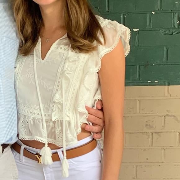 Tularosa Sheer Lace Top - Picture 5 of 5